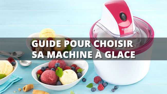 Machine à glace et sorbetière : laquelle choisir ?